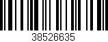 Código de barras (EAN, GTIN, SKU, ISBN): '38526635'
