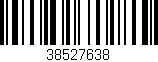 Código de barras (EAN, GTIN, SKU, ISBN): '38527638'