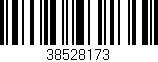 Código de barras (EAN, GTIN, SKU, ISBN): '38528173'