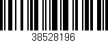 Código de barras (EAN, GTIN, SKU, ISBN): '38528196'