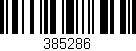 Código de barras (EAN, GTIN, SKU, ISBN): '385286'