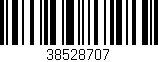 Código de barras (EAN, GTIN, SKU, ISBN): '38528707'
