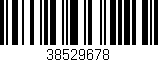 Código de barras (EAN, GTIN, SKU, ISBN): '38529678'