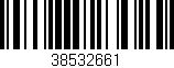 Código de barras (EAN, GTIN, SKU, ISBN): '38532661'