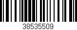 Código de barras (EAN, GTIN, SKU, ISBN): '38535509'