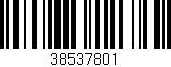Código de barras (EAN, GTIN, SKU, ISBN): '38537801'