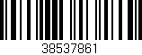 Código de barras (EAN, GTIN, SKU, ISBN): '38537861'