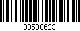 Código de barras (EAN, GTIN, SKU, ISBN): '38538623'