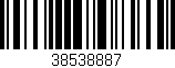 Código de barras (EAN, GTIN, SKU, ISBN): '38538887'