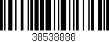 Código de barras (EAN, GTIN, SKU, ISBN): '38538888'