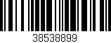Código de barras (EAN, GTIN, SKU, ISBN): '38538899'
