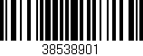 Código de barras (EAN, GTIN, SKU, ISBN): '38538901'