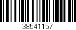 Código de barras (EAN, GTIN, SKU, ISBN): '38541157'