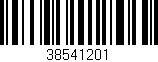 Código de barras (EAN, GTIN, SKU, ISBN): '38541201'