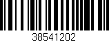 Código de barras (EAN, GTIN, SKU, ISBN): '38541202'