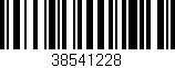 Código de barras (EAN, GTIN, SKU, ISBN): '38541228'
