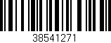 Código de barras (EAN, GTIN, SKU, ISBN): '38541271'