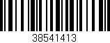 Código de barras (EAN, GTIN, SKU, ISBN): '38541413'