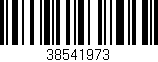 Código de barras (EAN, GTIN, SKU, ISBN): '38541973'