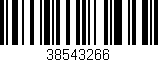 Código de barras (EAN, GTIN, SKU, ISBN): '38543266'