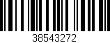 Código de barras (EAN, GTIN, SKU, ISBN): '38543272'