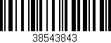 Código de barras (EAN, GTIN, SKU, ISBN): '38543843'