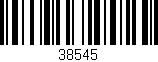 Código de barras (EAN, GTIN, SKU, ISBN): '38545'