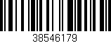 Código de barras (EAN, GTIN, SKU, ISBN): '38546179'