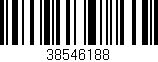 Código de barras (EAN, GTIN, SKU, ISBN): '38546188'