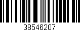 Código de barras (EAN, GTIN, SKU, ISBN): '38546207'