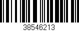 Código de barras (EAN, GTIN, SKU, ISBN): '38546213'