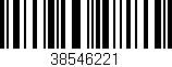Código de barras (EAN, GTIN, SKU, ISBN): '38546221'