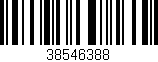 Código de barras (EAN, GTIN, SKU, ISBN): '38546388'
