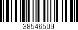 Código de barras (EAN, GTIN, SKU, ISBN): '38546509'