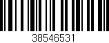 Código de barras (EAN, GTIN, SKU, ISBN): '38546531'