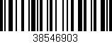 Código de barras (EAN, GTIN, SKU, ISBN): '38546903'