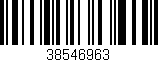 Código de barras (EAN, GTIN, SKU, ISBN): '38546963'