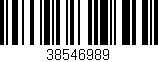 Código de barras (EAN, GTIN, SKU, ISBN): '38546989'
