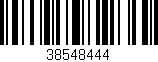 Código de barras (EAN, GTIN, SKU, ISBN): '38548444'