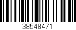 Código de barras (EAN, GTIN, SKU, ISBN): '38548471'