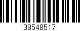 Código de barras (EAN, GTIN, SKU, ISBN): '38548517'