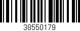 Código de barras (EAN, GTIN, SKU, ISBN): '38550179'