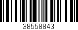 Código de barras (EAN, GTIN, SKU, ISBN): '38558843'