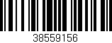 Código de barras (EAN, GTIN, SKU, ISBN): '38559156'