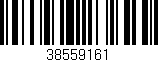 Código de barras (EAN, GTIN, SKU, ISBN): '38559161'