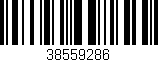 Código de barras (EAN, GTIN, SKU, ISBN): '38559286'