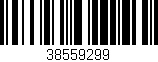 Código de barras (EAN, GTIN, SKU, ISBN): '38559299'