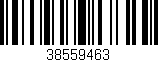 Código de barras (EAN, GTIN, SKU, ISBN): '38559463'