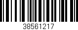 Código de barras (EAN, GTIN, SKU, ISBN): '38561217'