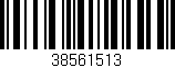 Código de barras (EAN, GTIN, SKU, ISBN): '38561513'